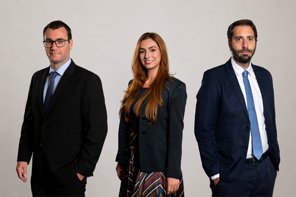 Fernando Folgueiro (Managing Partner), Ignacio Delgado (General Counsel Europe), Marina Gouveia (Investment Manager) o Federico Muradas (Head of Legal).