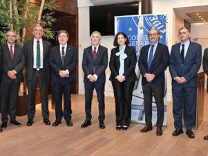Fernando Grande-Marlaska visita al Consejo General del Notariado