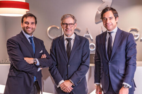 Miguel Lobón,, Manel Hernández y Enrique Ceca