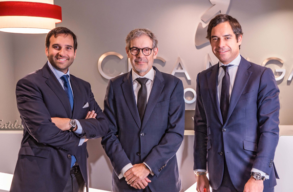 Miguel Lobón,, Manel Hernández  y Enrique Ceca