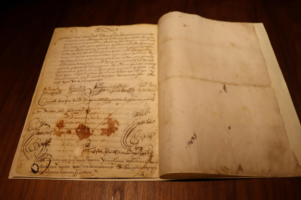 Real Provisión otorgada por Felipe II el 15 de julio de 1596