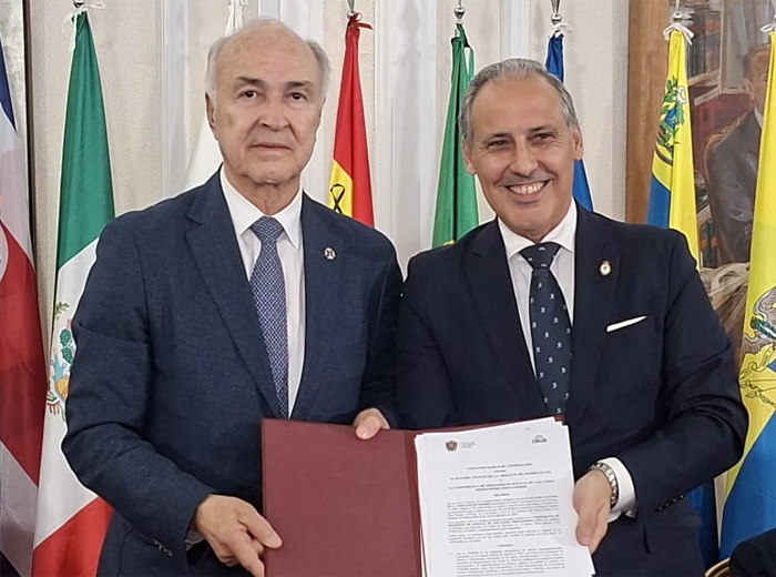 Eugenio Ribón y Enrique Gil Botero
