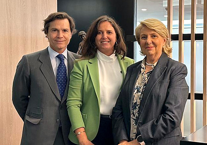 Ignacio Goytisolo, Remedios García y Lourdes Pérez-Luque