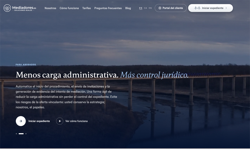 Mediadores.es web