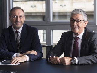 Emili Coll y Juan Luis Casanova, presidentes de los consejos de administración de Activa y Audria, respectivamente