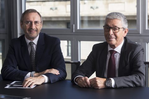 Emili Coll y Juan Luis Casanova, presidentes de los consejos de administración de Activa y Audria, respectivamente
