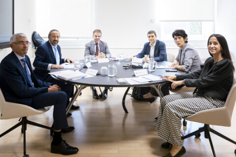 Consejo General de Procuradores con Elma Saiz