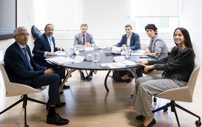 Consejo General de Procuradores con Elma Saiz