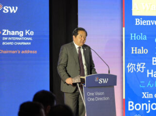 Zhang Ke. Presidente Mundial SW International